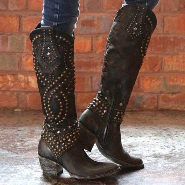 Valentinia | Cowboystiefel mit Absätzen