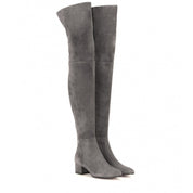 Knielange Wildlederstiefel für Damen | Jilliana