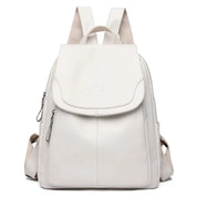 Diebstahlsicherer Lederrucksack für stilvolle Frauen | Edame