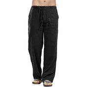 Leinenhose mit elastischem Bund für Herren | Uwenzo