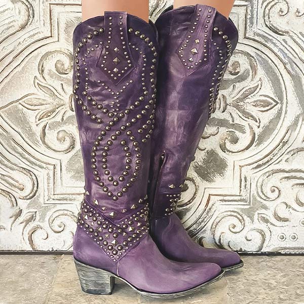Valentinia | Cowboystiefel mit Absätzen