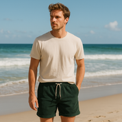 Cordshorts mit elastischem Bund für Herren | Carison