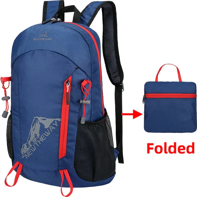 22L tragbarer faltbarer Rucksack | Ultraleichter Outdoor-Kletter-Reise-Wander-Tagesrucksack | Galiva