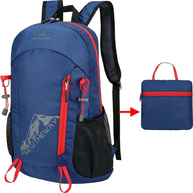 22L tragbarer faltbarer Rucksack | Ultraleichter Outdoor-Kletter-Reise-Wander-Tagesrucksack | Galiva