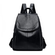 Diebstahlsicherer Lederrucksack für stilvolle Frauen | Edame
