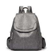 Diebstahlsicherer Lederrucksack für stilvolle Frauen | Edame