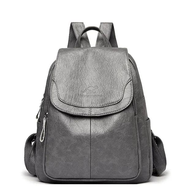 Diebstahlsicherer Lederrucksack für stilvolle Frauen | Edame