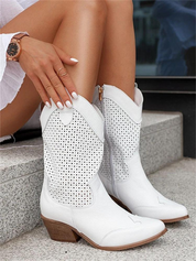 Cowboystiefel, die atmen können - Frühling/Sommer Stiefel | Laury