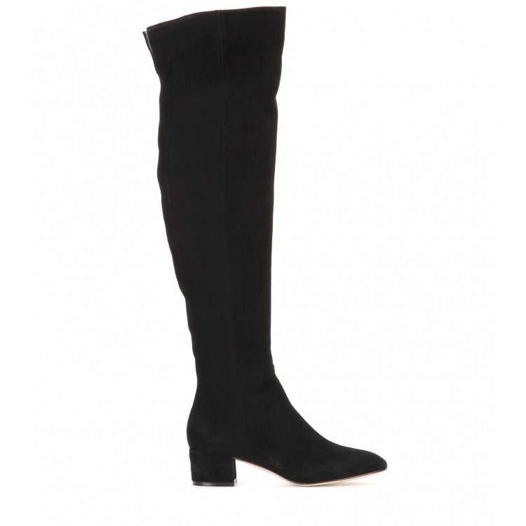 Knielange Wildlederstiefel für Damen | Jilliana