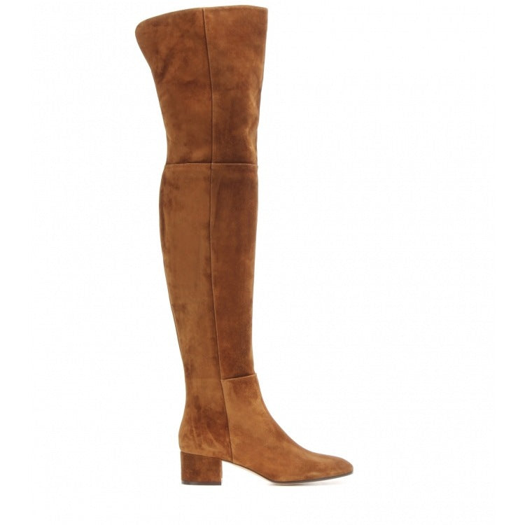 Knielange Wildlederstiefel für Damen | Jilliana