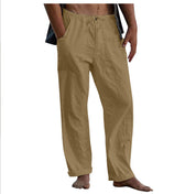 Leinenhose mit elastischem Bund für Herren | Uwenzo